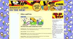 Desktop Screenshot of jokesandlies.com